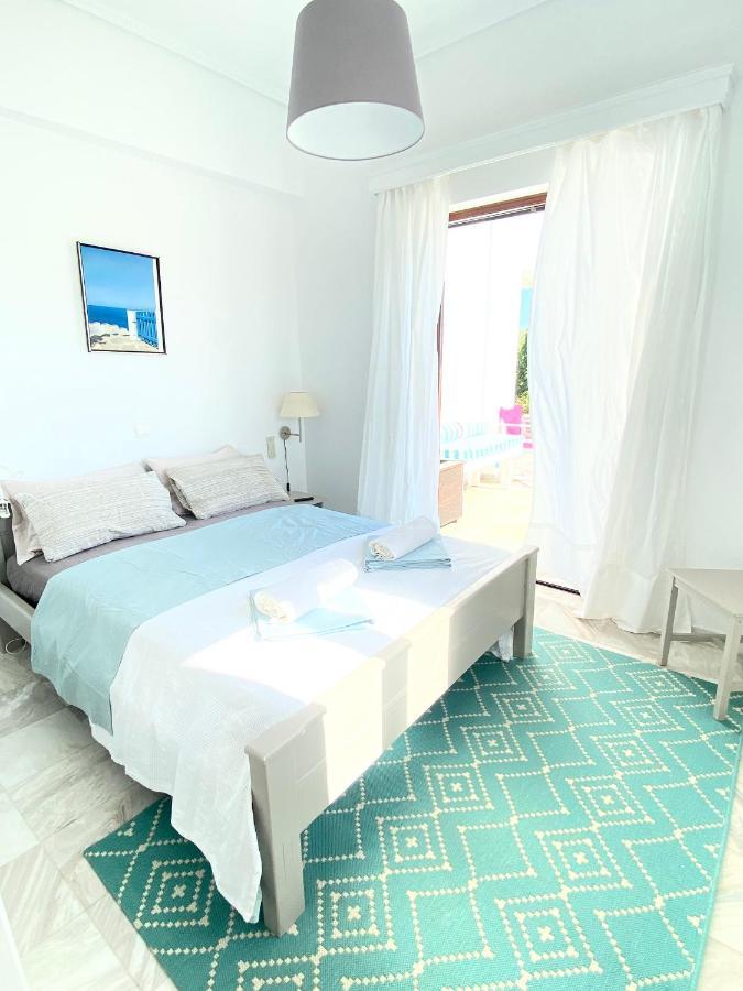 Beach House Set In A Beautiful Bay 카리스토스 외부 사진